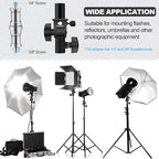 WELLMAKING U-Shape Camera Flash 180°Swivel Mount Bracket - Image 4