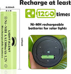 Lightalent Ni-MH AA Rechargeable Batteries, Double A High Capacity 1.2V - Image 4