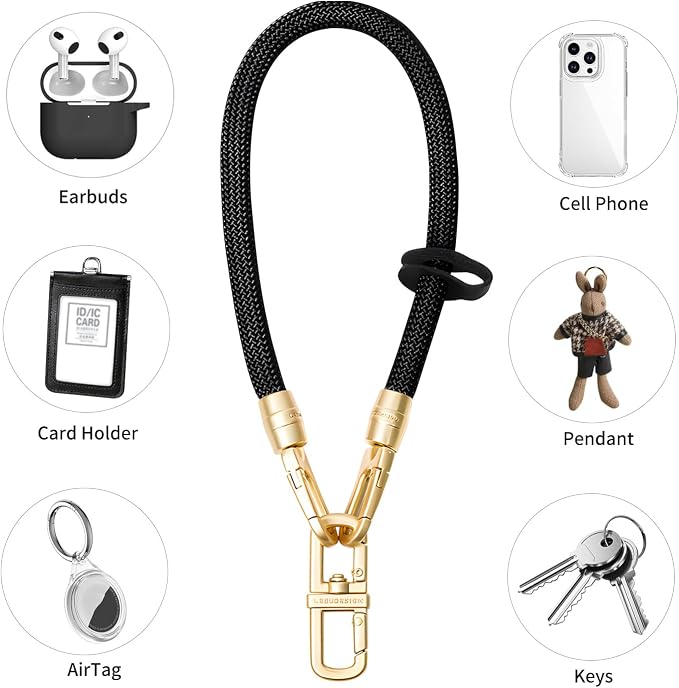 Universal Cell Phone Lanyard Wrist Strap, Phone Bracelet Strap, Phone Charms - Image 6