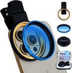 CPL Polarizer Filter, Phone Lens, 52mm Clip-on Polarizing, by Yadsux