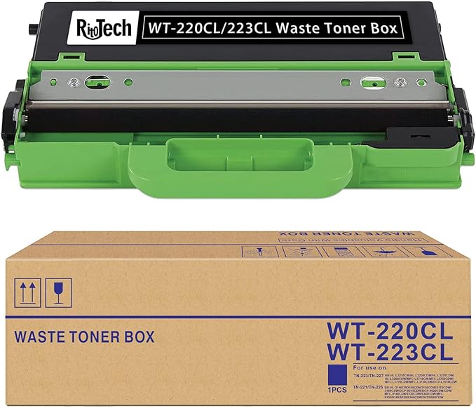 1 Pack Compatible for Brother WT-220CL Waste Toner Box WT-223CL Waste Toner Box by RitoTech
