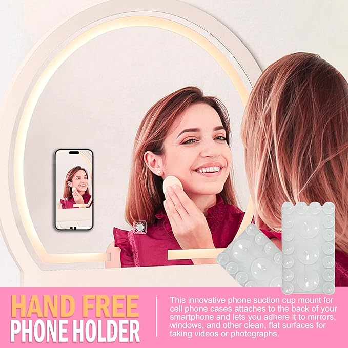 2024 Upgrade 2PCS Silicone Suction Cup Phone Case Adhesive Mount, Adhesive Grip - Image 5