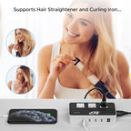 Key Power 230-Watt Step Down 220V to 110V Voltage Converter & International - Image 2