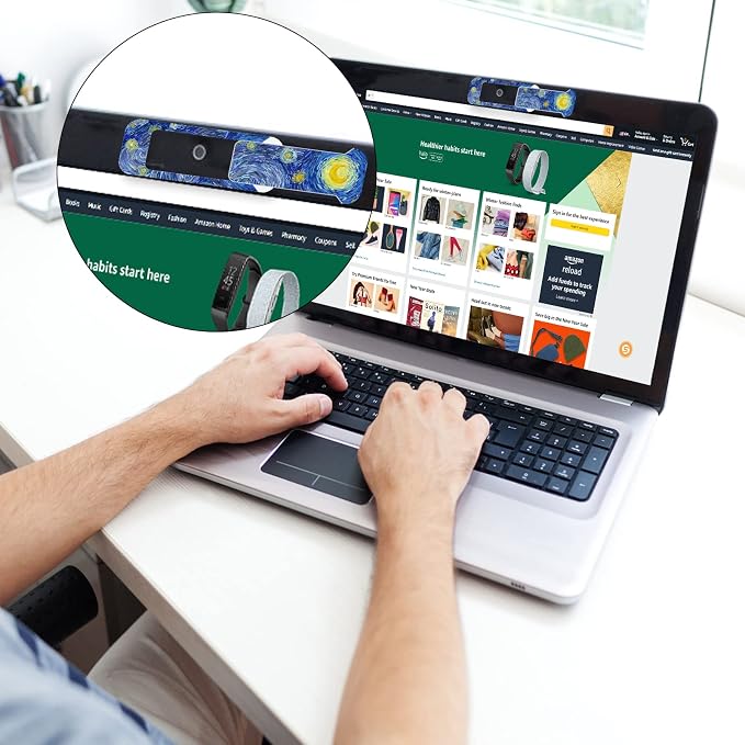 Webcam Cover, 3 Pieces, Laptop Camera Cover, Privacy Shielding Capacity is - Image 4