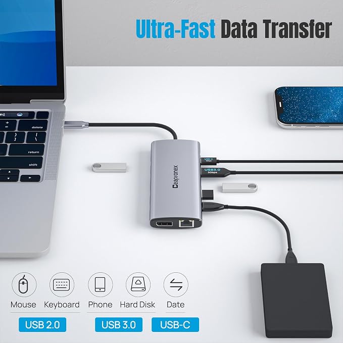 USB C Docking Station UBS C Hub - Image 7