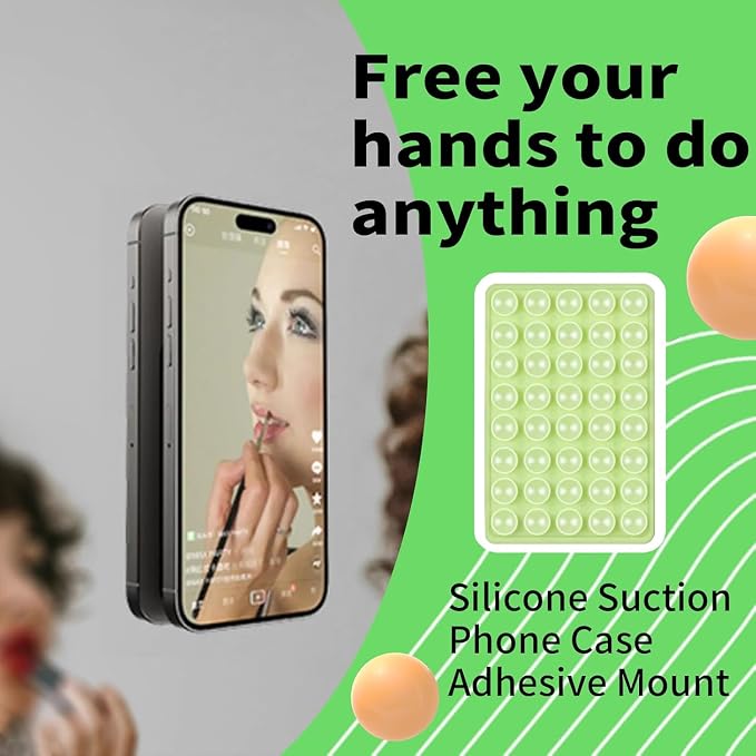 Octo Buddy Silicone Suction Cup Phone Mount Double Sided Sticky Phone Grip - Image 5