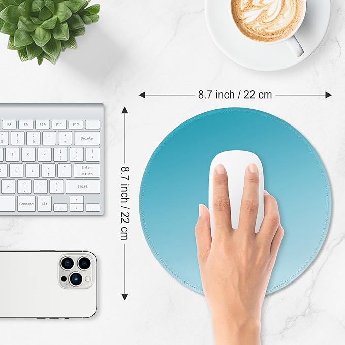 ITNRSIIET Mouse Pad Non-Slip Rubber Base Smooth Surface Stitched Edges - Image 3
