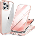 Miracase Glass Case for iPhone 13 Pro Max 6.7 inch, Upgrade Full-Body Clear by Miracase