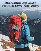 Solar Charger Power Bank, 42800mAh Wireless Portable Charger - Image 6
