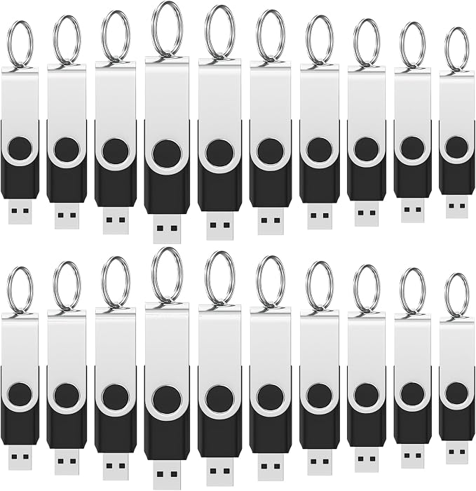 Bulk Flash Drives 2GB 100 Pack, Wooolken USB 2.0 Thumb Drives Pack Memory Stick by WOOOLKEN