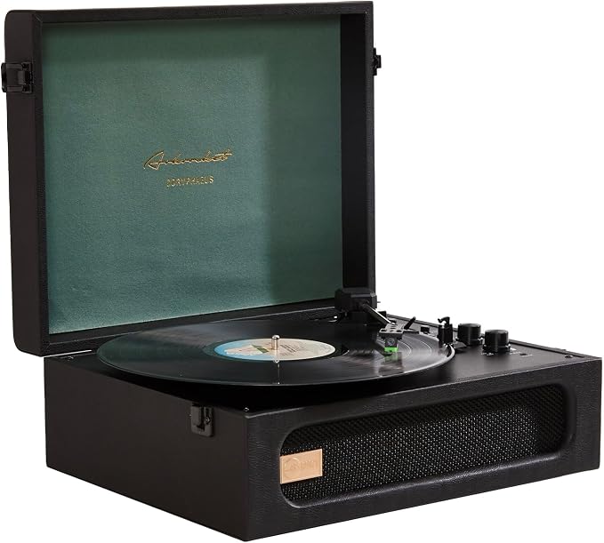 Arkrocket Coryphaeus Vinyl Record Player 3-Speed Bluetooth Input and Output - Image 2