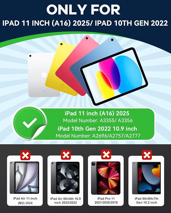 Cantis Case for iPad 11-inch 2025/ iPad 10th Generation 2022 - Image 2