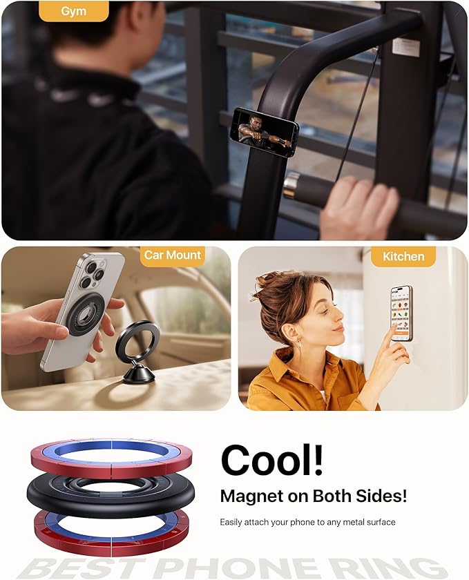 andobil Double-sided Magnetic Phone Grip - Image 3