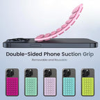 2PACK Silicone Double Sided Suction Phone Case Mount, Detachable Hands Free & - Image 6