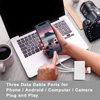 5-in-1 Memory Card Reader, USB OTG Adapter & SD Card Reader - Image 4