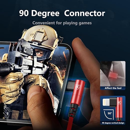 10ft iPhone Charger Cable, Long Fast Charging Cord Compatible - Image 3