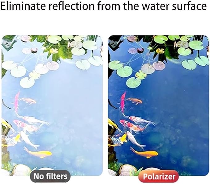52mm Clip-On Cpl Phone Camera Lens Filter Kit, Circular Polarizer Polarizing - Image 4