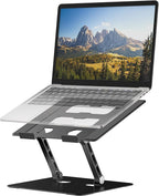 Adjustable Laptop Stand, Ergonomic Foldable Notebook Computer Holder.Compatible by YTech