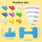 24 Set Smart NFC Cable Labels - Image 2