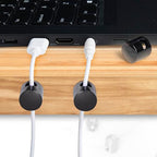 1 Sets Charger Holders for Cords, Adhesive Metal Cord Clips, Cable Management - Image 6