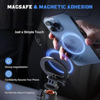 PHOPIK 55" Magnetic Selfie Stick Phone Tripod, Extendable Magnetic Cell Phone - Image 2