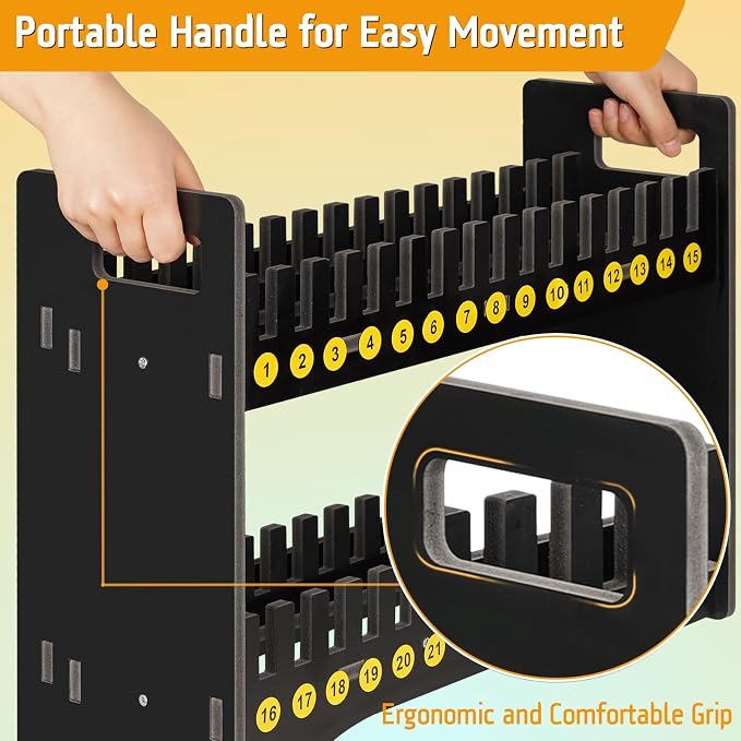 Cell Phone Holder Classroom Cell Phone Storage 2-Tier Multiple Cell Phone Stand - Image 5