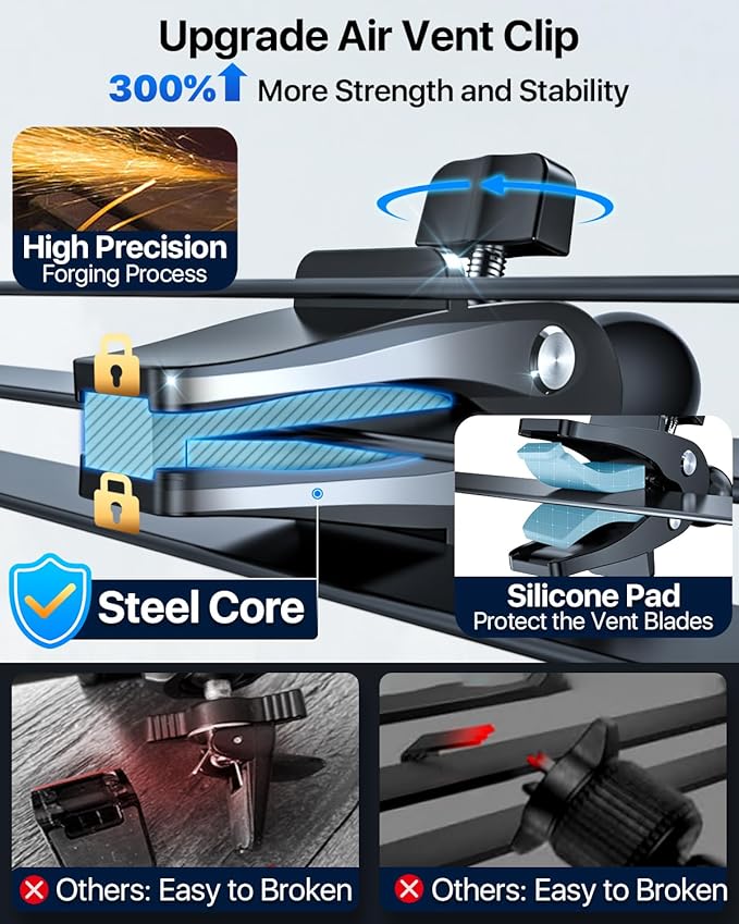 2025 Ultimate Car Phone Mount【98+LBS Strongest Suction & Military-Grade】【Patent - Image 4