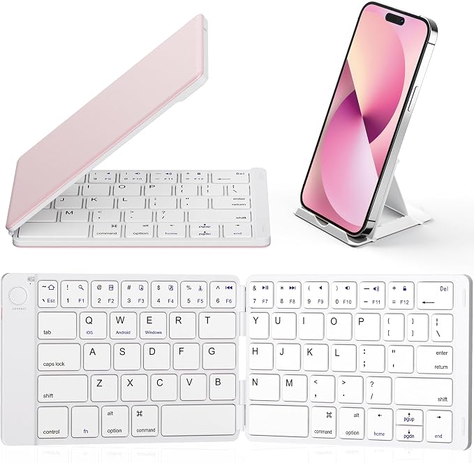 Samsers Foldable Bluetooth Keyboard by HOME