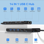 USB C Docking Station Dual Monitor - Image 2