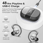 Wireless Earbuds Bluetooth 5.3 Headphones Sports, 48Hrs Playtime Bluetooth - Image 4