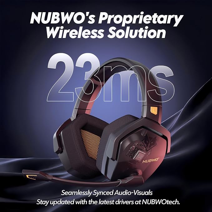 NUBWO G06 Dual Wireless Gaming Headset - Image 3