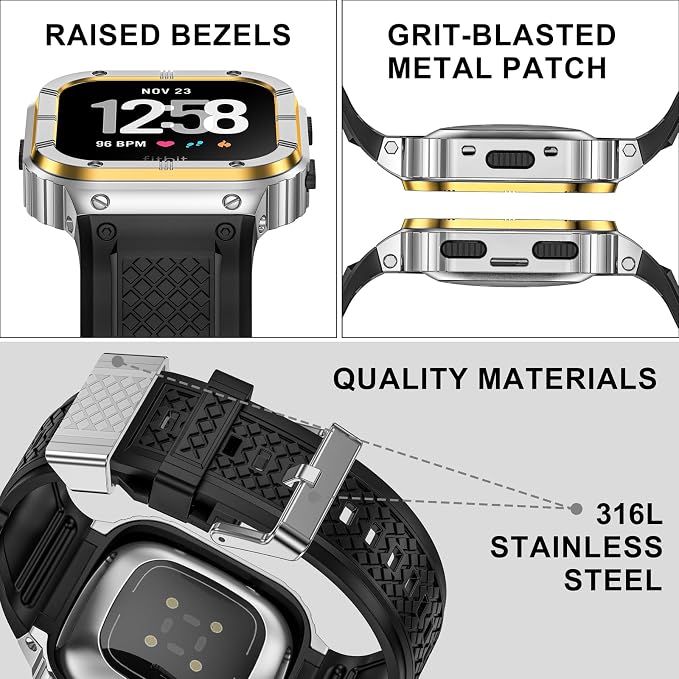 MioHHR Stainless Steel Case and Band Compatible - Image 5
