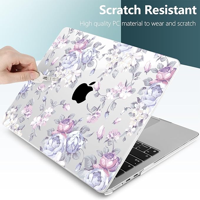 TWOLSKOO for M4 MacBook Air 13.6 inch Case 2025-2022 Release M4 A3240 M3 A3113 - Image 4