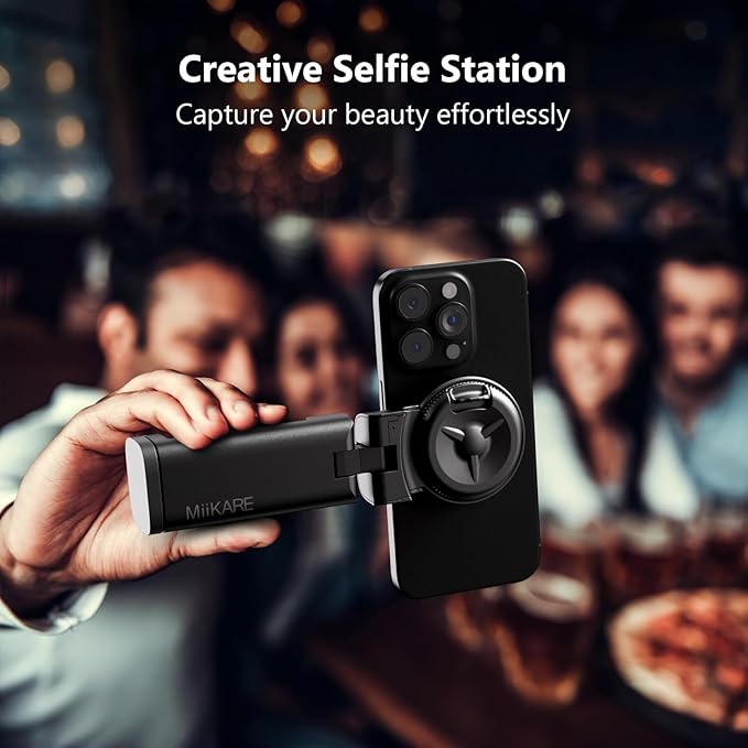 MiiKARE Travel Essentials Magnetic Airplane Phone Holder, Universal Handsfree - Image 6