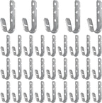OMISTAR 50 PCS Cable Support J Hooks, 3/4 in Cable Management Brackets - Image 2