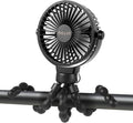 Portable Stroller Fan Personal rechargeable USB Fans by OGAJO
