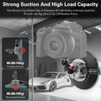 Suction Cup Camera Mount with Ball Head Magic Arm, 5.9"/15cm Air Pump Vacuum - Image 3