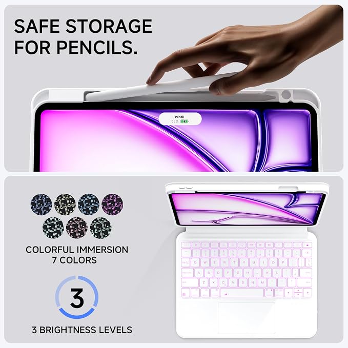 ONLY fit for 2024 M4 iPad Pro 11 inch Case - Image 6