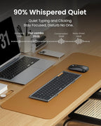 ProtoArc Foldable Keyboard and Mouse, XKM01 True Full-Size Folding Wireless - Image 7