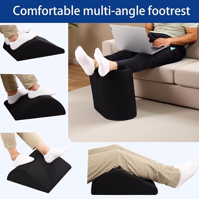 Foot Rest for Under Desk at Work Ergonomic Under Desk Footrest，Support Foot - Image 5