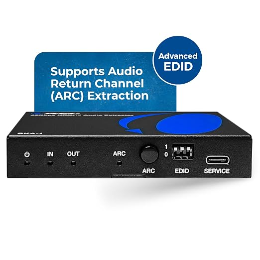 OREI 8K Audio Extractor HDMI UltraHD 4K @ 120Hz 48G HDMI 2.1 Audio Converter - Image 8