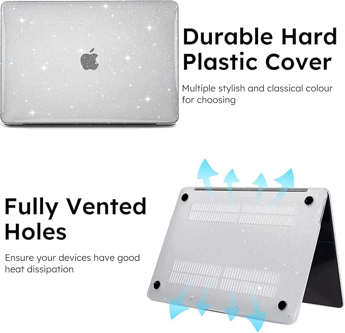 iCasso for MacBook Air 13 inch Case 2025 2024-2022 Release M4 A3240 M3 A3113 - Image 5