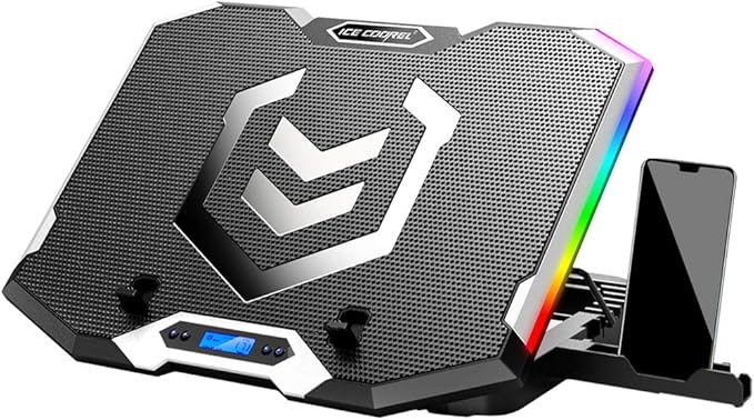 ICE COOREL Gaming Laptop Cooling Pad 15-17.3 Inch, Laptop Fan by ICECOOREL