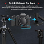 SMALLRIG Mount Plate for AirTag, Quick Release Camera Mount Baseplate for - Image 5