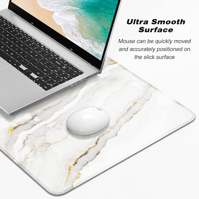 Extended Gaming Mouse Pad, XXL Large Desk Pad 30 x 14 Inch, Big Computer - Image 3