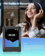 64GB MP3 Player with Bluetooth 5.3, Full Touch Screen Mp3 Music Player Built-in - Image 7