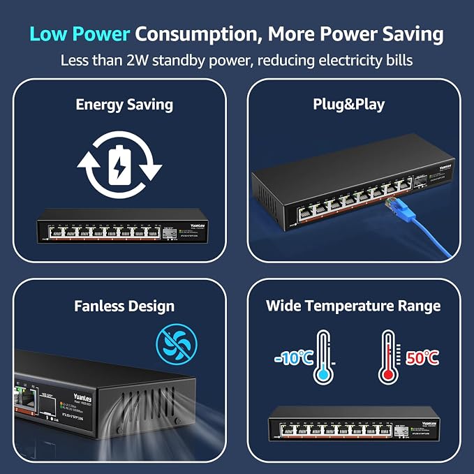 8 Port 2.5G Unmanaged Desktop Ethernet Switch - Image 6