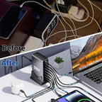 500W USB C Fast Charger Block, 8 Port Charging Station, GaN Ⅲ Multi Port - Image 3