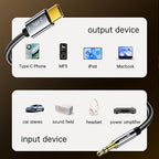 USB C to 3.5mm Audio Aux Jack Cable – USB‑C to Aux Adapter - Image 8
