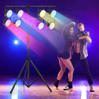 S AFSTAR Pro Audio Tripod, Portable T Bar Lighting Stand w/ 100 LBS Capacity - Image 9